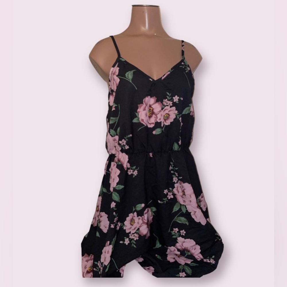 Black Flower Dress